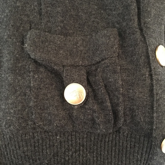 Heather Grey Cardigan - Picture 2 of 4